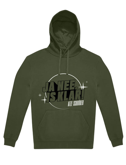 Hoodie Unisex - Ja Nee, Is Klar! - Urban Khaki